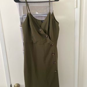 Olive Green Dress